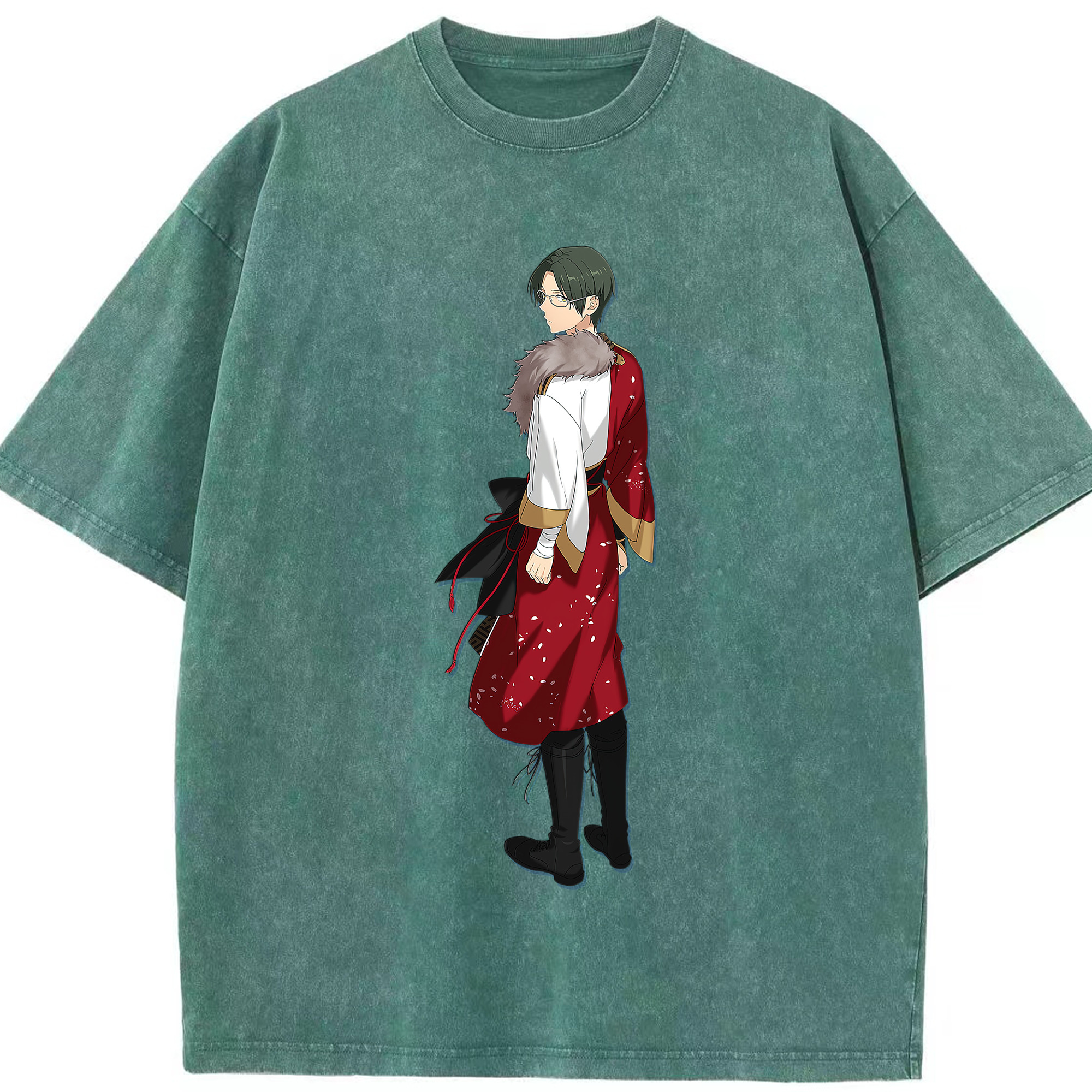 （画像用） あんさんぶるスターズ! Ensemble Stars 綿100% ヴィンテージ風 半袖Tシャツ（フロントプリント）